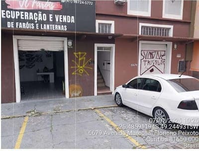 Foto 4 de 27: Comercial em leilão em Curitiba - PR — Parte ideal de 60% de prédio misto com área construída de 496,00m, área de terreno 622,50m² Avenida Marechal Floriano Peixoto, 6675, Bairro: Boqueirão, Curitiba/PR