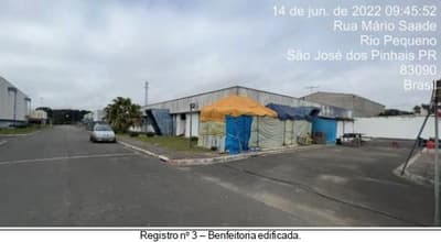 Foto 4 de 5: Comercial em leilão em São José Dos Pinhais - PR — Imóvel Industrial - Contém 5 (cinco) barracões e 1 (uma) Guarita de acesso - Rua Marechal Hermes, nº 1108, São José dos Pinhais/PR