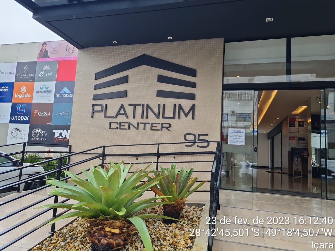 Foto 3 de 3: Comercial em leilão em Içara - SC — SALA COMERCIAL nº 402-Bloco A, no nº 03 pavimento do EDIFICIO COMERCIAL PLATINUM, Com área total de 60,06 M2, no Município de Içara - SC