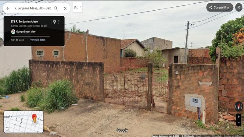 Terreno em leilão em Campo Grande - MS, bairro Jardim Leblon — TERRENO, COM BENFEITORIA, JARDIM LEBLON EM CAMPO GRANDE/MS