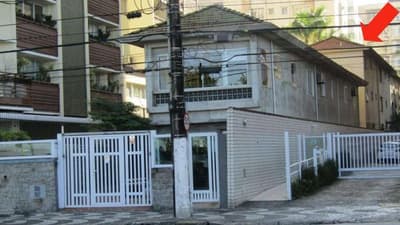 Foto 1 de 5: Apartamento em leilão em Santos - SP — Apartamento 103 m² AC, Gonzaga, Santos/SP