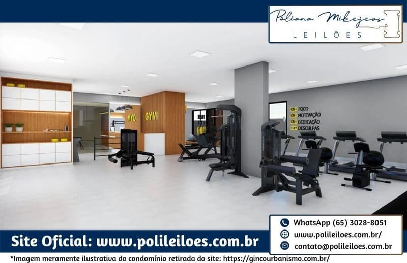 Foto 2 de 32: Comercial em leilão em Cuiabá - MT — Lote nº 38, Quadra 03, do Cond. Residencial Florais do Cerrado, A.T. 200m², em Cuiabá/MT