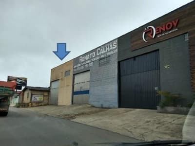 Foto 2 de 2: Terreno em leilão em Castro - PR — Barracão com área de 99,71m² e área total de terreno de 150,37m²