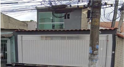 Casa em leilão em Santo André - SP, bairro Jardim Santo Alberto — Sobrado - Parque Novo Oratório - A.T. 150,00m² - A.C. 168,00m²