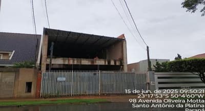 Imóvel em leilão em Santo Antônio Da Platina - PR, bairro Centro — IMÓVEL URBANO COM ÁREA TOTAL DE 335,58 m2- Em SANTO ANTÔNIO DA PLATINA/PR