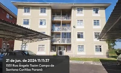 Apartamento em leilão em Curitiba - PR — Apartamento de 41.24m2, com 2 quartos, em CURITIBA/PR.