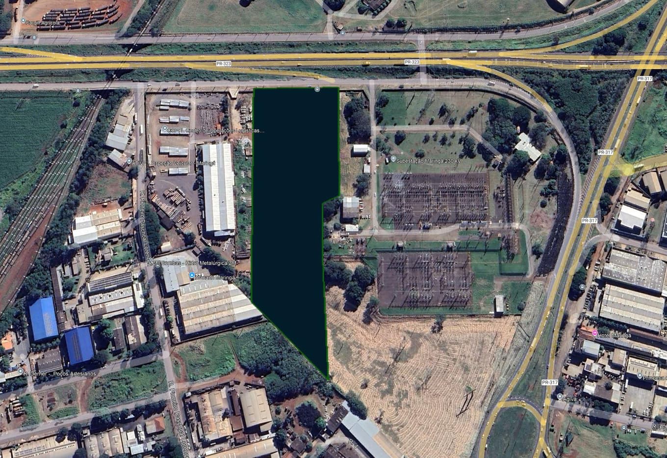 Foto 5 de 20: Terreno em leilão em Maringá - PR — Terreno Urbano 34.336m² Em Desocupação em Maringá/PR