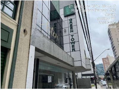 Comercial em leilão em Curitiba - PR — Loja Comercial, nº 43, localizado no mezanino ou 5º Paivmento, área exclusiva de 29,81m², Rua Emiliano Perneta nº 288 Centro Curitiba/PR