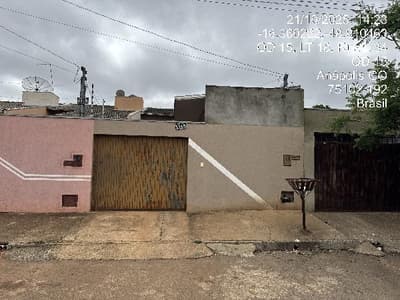 Casa em leilão em Anápolis - GO — RUA L 37 N. 26, LT 26 QD 12 - RESIDENCIAL ILDEFONSO LIMIRIO - ANAPOLIS - GO, 75060-600, Brasil