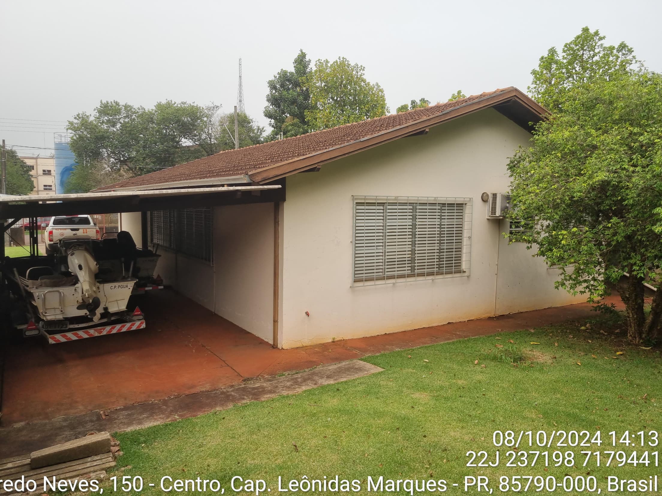 Foto 2 de 8: Casa em leilão em Capitão Leônidas Marques - PR — Casa 152m² Desocupada no Bairro Centro em Capitão Leonidas Marques/PR