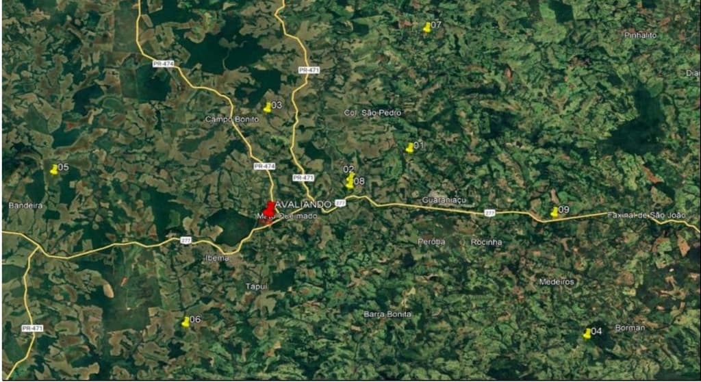 Foto 20 de 20: Area Rural em leilão em Campo Bonito - PR, bairro Zona Rural — IMÓVEL RURAL COM ÁREA TOTAL DE 19.73 ha- Em CAMPO BONITO/PR