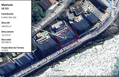 Foto 5 de 24: Apartamento em leilão em Guarujá - SP, bairro Morro do Maluf — IMÓVEL URBANO COM ÁREA PRIVATIVA DE 144,92 m2 - Em GUARUJÁ/SP