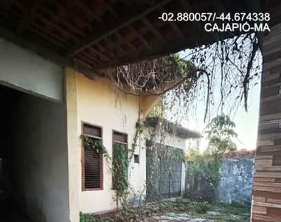 Foto 4 de 6: Casa em leilão em Cajapió - MA, bairro Centro — Casa 173m² com terreno 240m² DESOCUPADA | Centro, Cajapió-MA