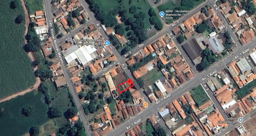 Foto 3 de 4: Comercial em leilão em Rio Claro - SP, bairro Ajapi — Imóvel Comercial, A.C. 124m², A.T. 136m², Dist. de Ajapi