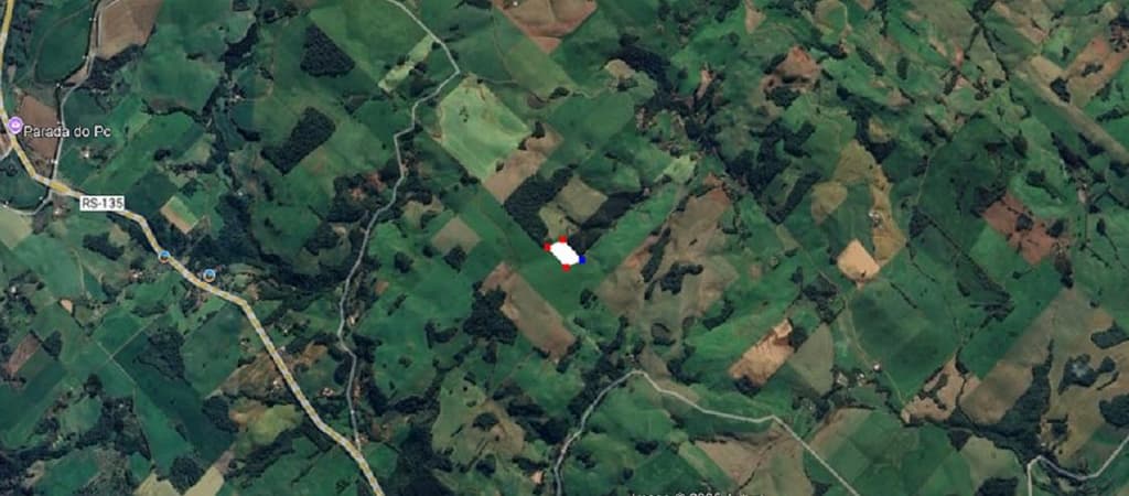 Foto 2 de 3: Area Rural em leilão em Erebango - RS — FRAÇÃO DE TERRAS DE CULTURA EM EREBANGO/RS