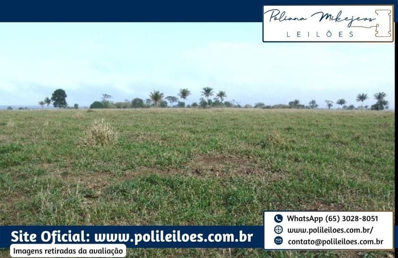 Foto 1 de 4: Area Rural em leilão em Juara - MT — Imóvel rural, AT 96,80has, denominado São José, Santa Isabel, Estrada Água da Abelha, KM 10, Juara/MT