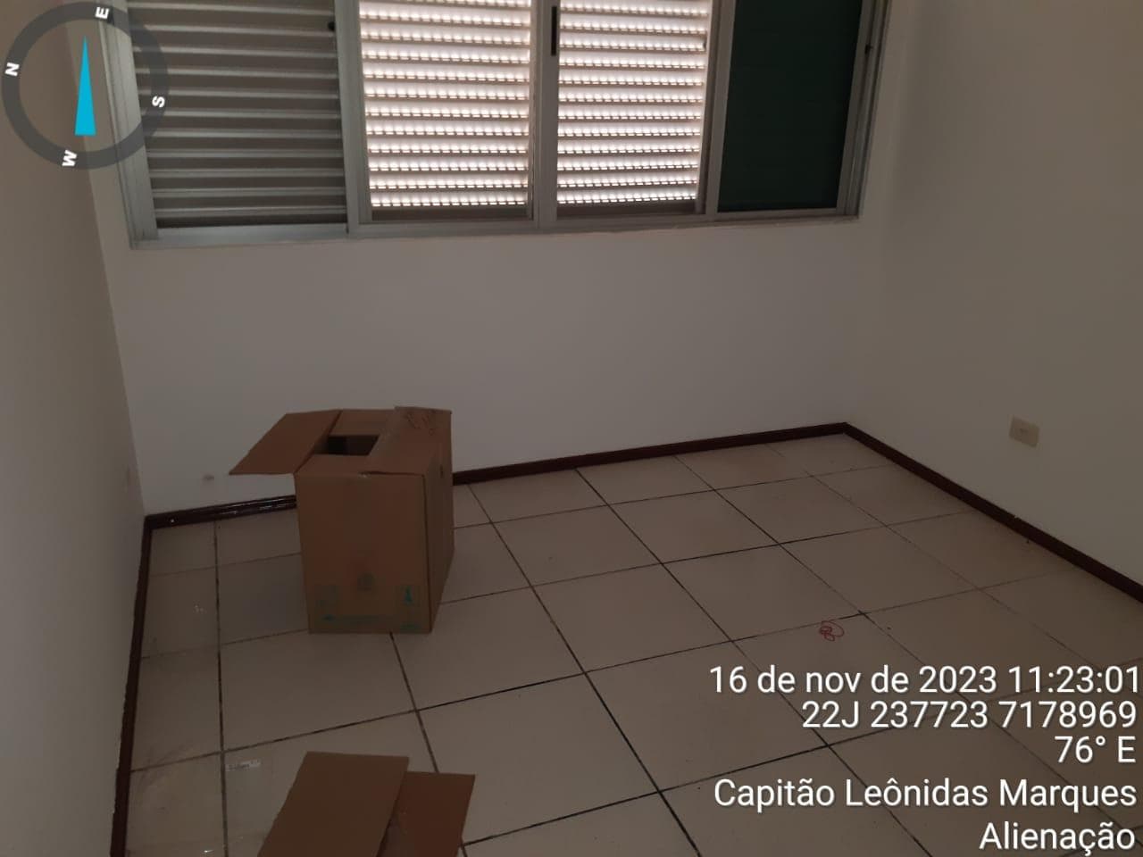 Foto 12 de 14: Casa em leilão em Capitão Leonidas Marques - PR — Casa 126m² Desocupada no Bairro Centro em Capitão Leonidas Marques/PR
