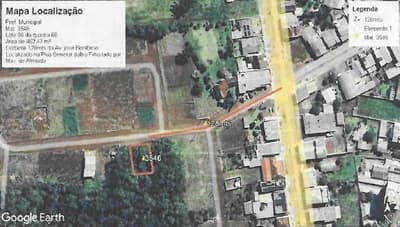 Foto 2 de 2: Terreno em leilão em Maximiliano De Almeida - RS — Lote 01- Lote Urbano em Maximiliano de Almeida/RS