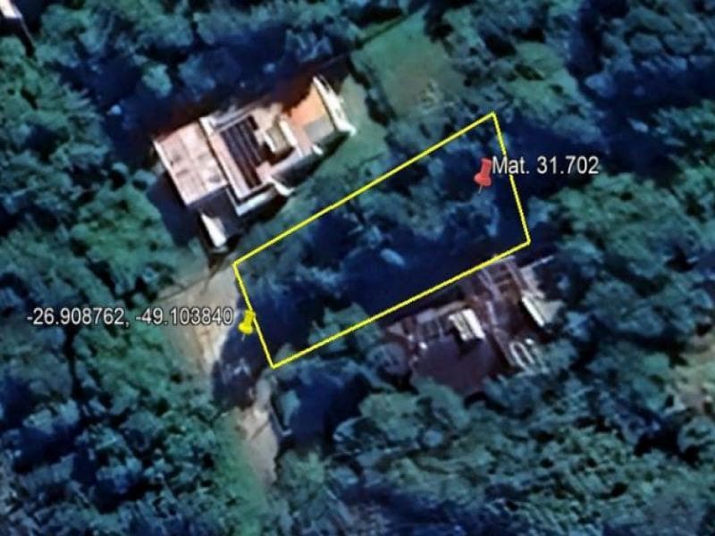Foto 1 de 3: Terreno em leilão em Blumenau - SC, bairro Escola Agrícola — Lote, 644.7 m2, Blumenau / SC