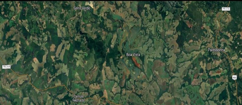 Foto 2 de 2: Area Rural em leilão em Guarapuava - PR — Área Rural Guarapuava - 338.800,00m2, 14,0 alqueires