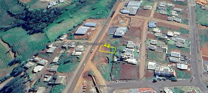 Foto 4 de 5: Terreno em leilão em Trindade Do Sul - RS, bairro Centro — IMÓVEL URBANO COM ÁREA TOTAL DE 312,50 M2 EM TRINDADE DO SUL-RS