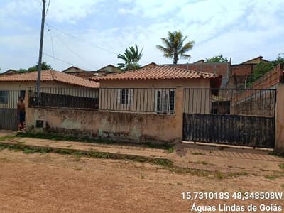 Casa em leilão em Águas Lindas De Goiás - GO — Casa de 67.92m2, com 3 quartos, em AGUAS LINDAS DE GOIAS/GO.