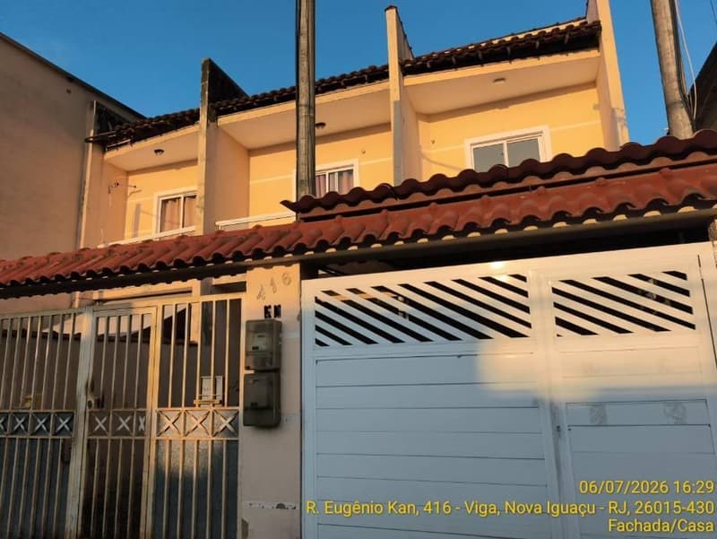 Foto 13 de 15: Casa em leilão em Nova Iguaçu - RJ, bairro Jardim da Viga — Casa 82m² com Terreno 66m² | Nova Iguaçu-RJ | Jardim da Viga | 3 Dorms - Próximo ao Sesc Nova Iguaçu e a Universidade Federal Rural do Rio de Janeiro - Campus Nova Iguaçu - Financiamento até 420 Meses!