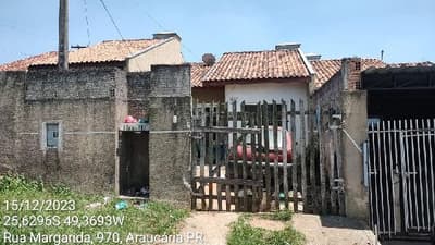 Casa em leilão em Araucária - PR — Casa 49,40m² em ARAUCARIA/PR