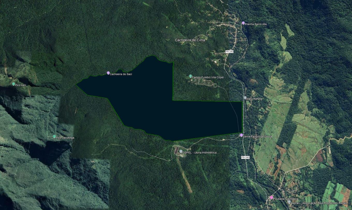Foto 12 de 13: Terreno em leilão em Antonina - PR — Terreno Rural 308,4632ha Desocupado em Antonina/PR