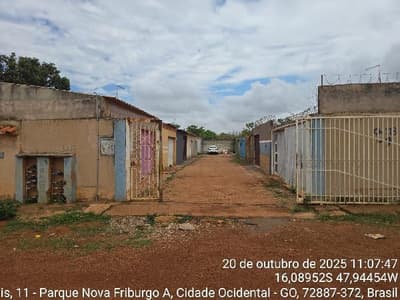 Casa em leilão em Cidade Ocidental - GO — Casa 61,04m² em CIDADE OCIDENTAL/GO
