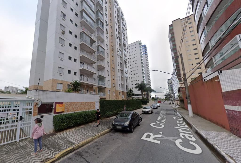 Foto 4 de 4: Apartamento em leilão em Praia Grande - SP — Apto 102m², Ocupado, 01 Vaga no Bairro Ocian na Praia Grande/SP