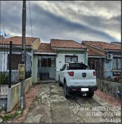 Casa em leilão em Porto Alegre - RS — Casa 58,25m² em PORTO ALEGRE/RS