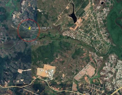 Area Rural em leilão em Camaçari - BA, bairro Abrantes — Área rural de 21.348,20m², sem benfeitorias em Camaçari/BA - Cesil Investimentos - Brazilian Securities