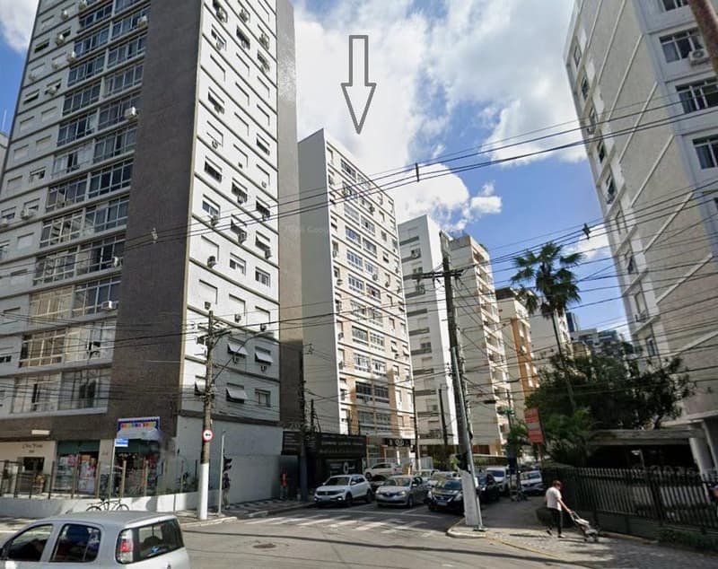 Foto 3 de 4: Apartamento em leilão em Santos - SP — Apartamento, A.C. 144 m², 3 dorm