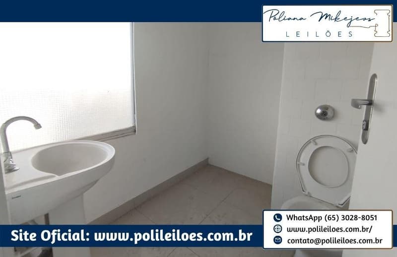 Foto 10 de 14: Comercial em leilão em Cuiabá - MT — Sala comercial em condomínio, nº 94, 54,00m², Centro, Cuiabá/MT