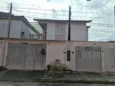 Foto 4 de 5: Casa em leilão em São Vicente - SP — Casa 109m² com Terreno 127m² | São Vicente-SP | Samaritá - 3 Dorms e 2 Vagas - Financiamento até 420 Meses