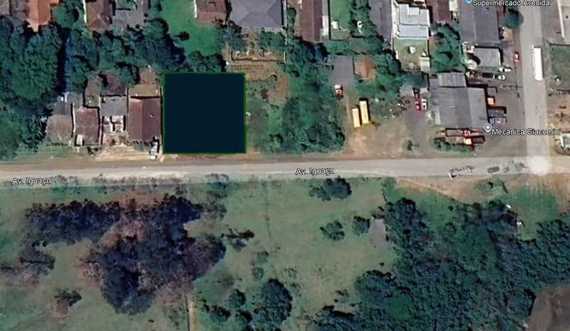 Foto 1 de 2: Terreno em leilão em Porto Vitória - PR, bairro Centro — Terreno 900m² na Av. Iguaçu | Porto Vitória/PR | Centro | Desocupado