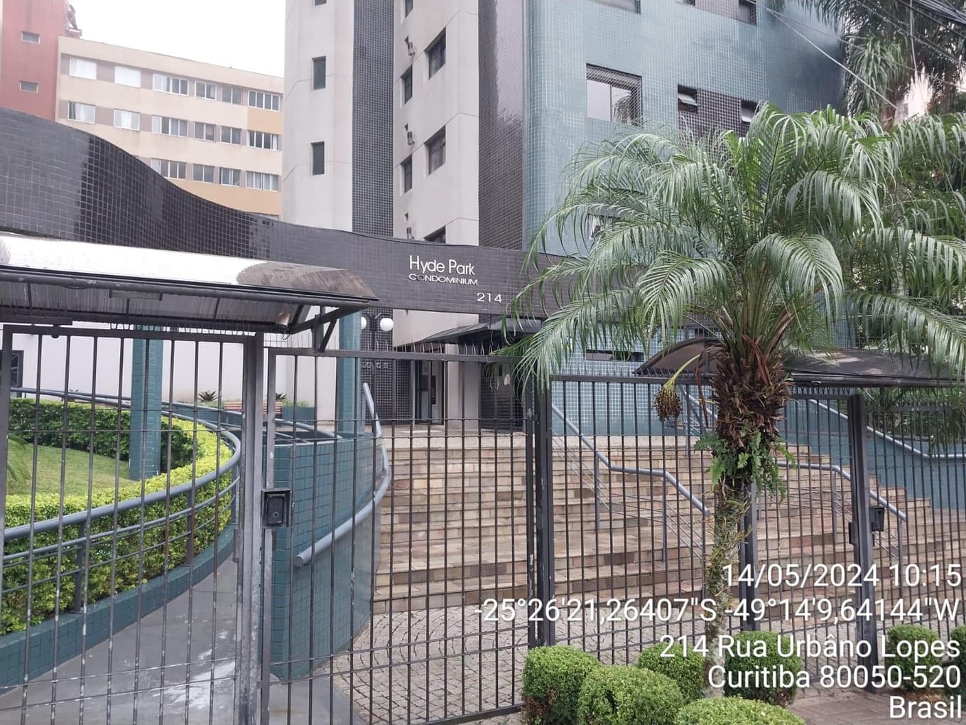 Foto 6 de 10: Vaga de Garagem em leilão em Curitiba - PR — Vaga de garagem simples nº 14 do Tipo GII, Edifício Hyde Park Condomininum, Curitiba/PR
