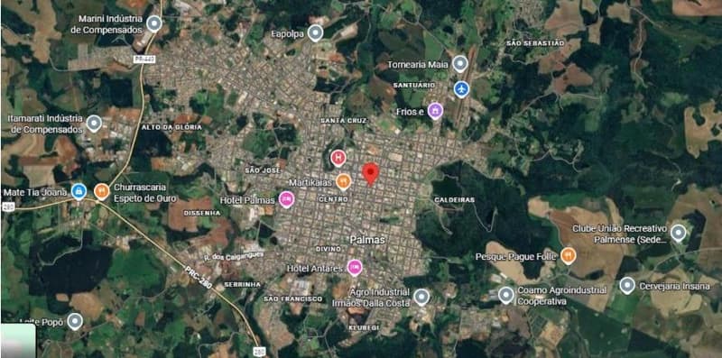 Foto 2 de 7: Casa em leilão em Palmas - PR, bairro Centro — IMÓVEL URBANO COM ÁREA TOTAL DE 657,62- Em PALMAS/PR