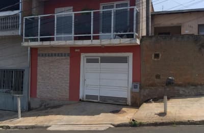 Casa em leilão em São Carlos - SP — Sobrado, A.T 138m², 2 dorms, WC, lavabo, Prolongamento do Jardim Medeiros