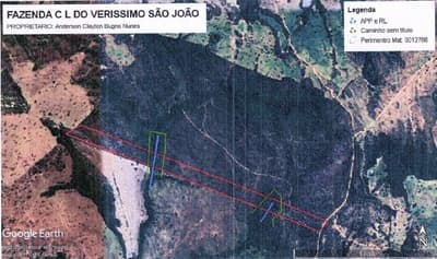 Foto 4 de 5: Area Rural em leilão em Ipameri - GO — IMÓVEL RURAL COM ÁREA DE 16.9400 hectares- Em IPAMERI/GO