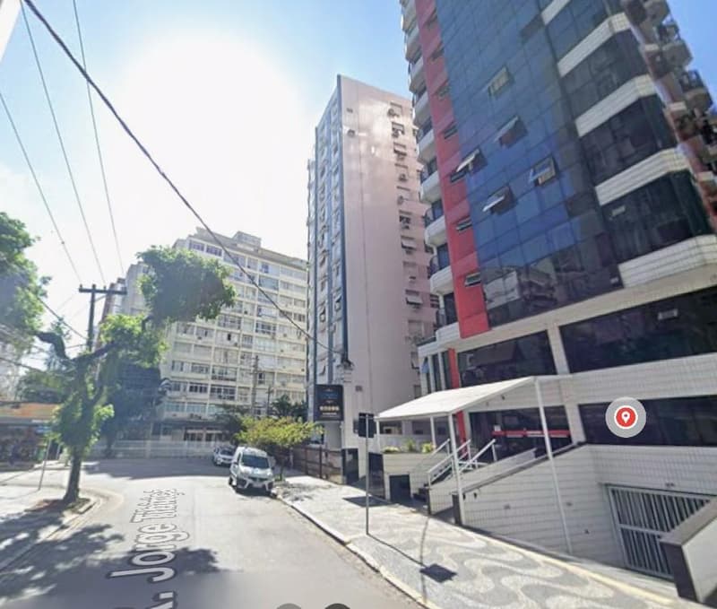 Foto 2 de 4: Apartamento em leilão em Santos - SP, bairro Gonzaga — Apto 32m², Condomínio Gonzaga Flat Service, Bairro Gonzaga, Santos/SP