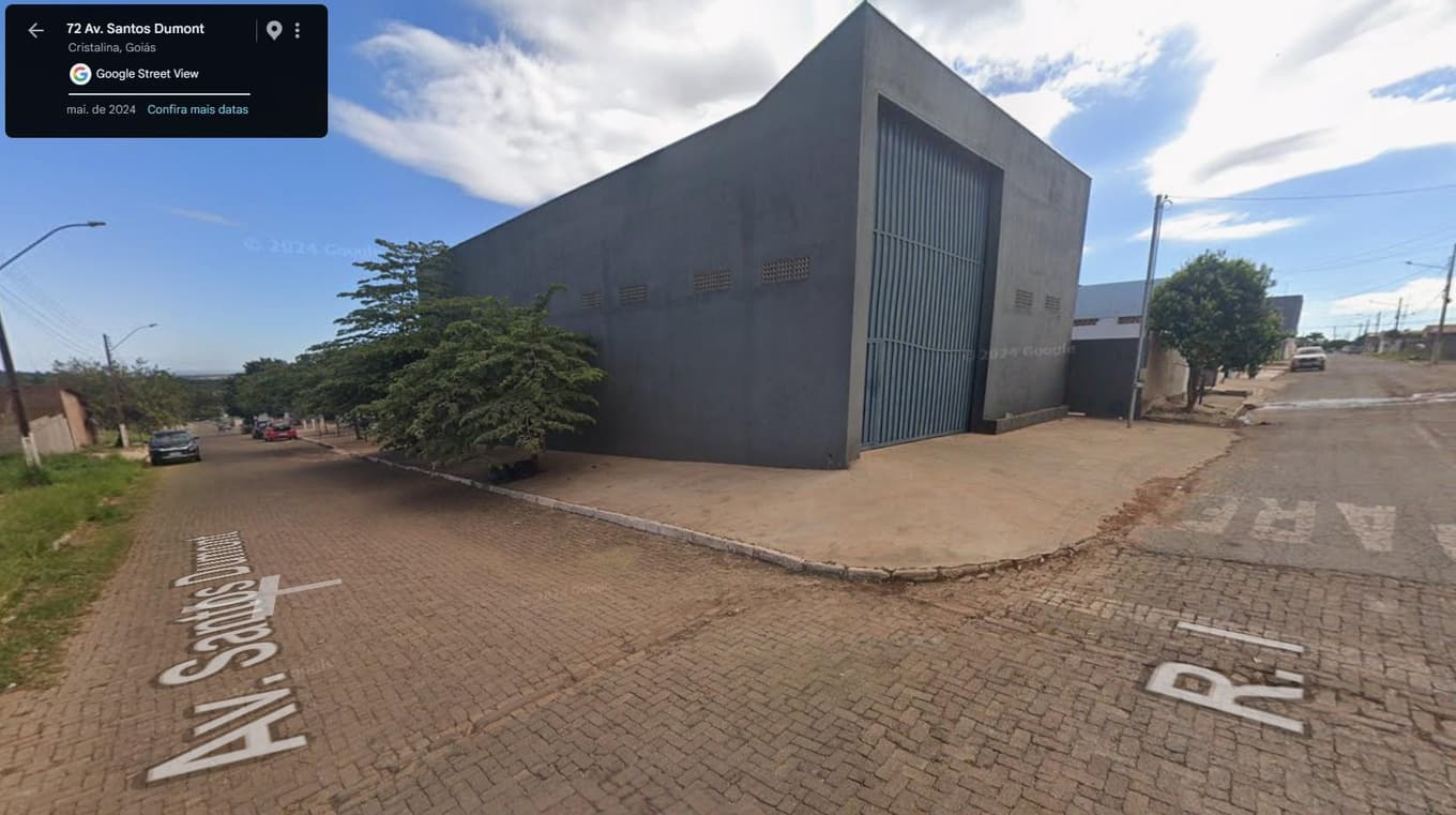 Foto 2 de 5: Comercial em leilão em Cristalina - GO, bairro Jardim Planalto — GALPÃO COMERCIAL | A.T. 360,00M² E A.C 312,00M² - JARDIM PLANALTO | CRISTALINA/GO