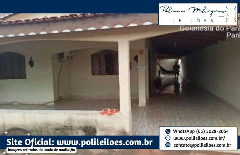 Foto 7 de 19: Imóvel em leilão em Goianésia Do Pará - PA — Imóvel Urbano, Residencial Sol Nascente, AT 300m², AC 209,83m², em Goianésia do Pará/PA