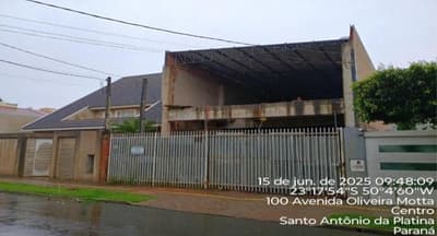 Foto 5 de 5: Imóvel em leilão em Santo Antônio Da Platina - PR, bairro Centro — IMÓVEL URBANO COM ÁREA TOTAL DE 335,58 m2- Em SANTO ANTÔNIO DA PLATINA/PR