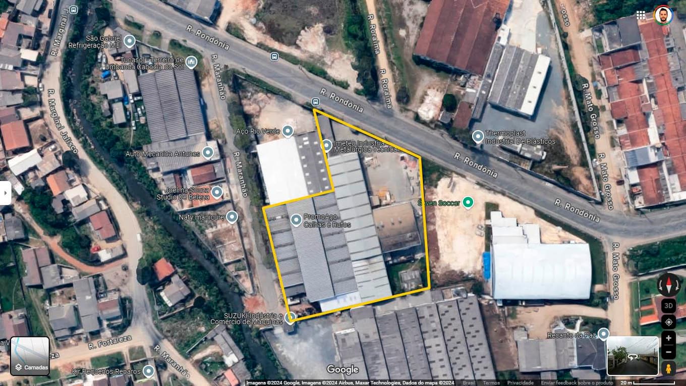 Foto 3 de 6: Comercial em leilão em Colombo - PR — Galpão Industrial em Colombo/PR com 3.863,76 m² de área construída