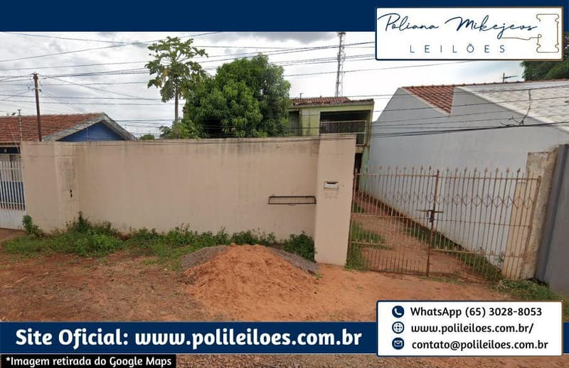 Foto 1 de 3: Terreno em leilão em Campo Grande - MS — Lote de terreno nº 12, da quadra nº 30, AT 300m², no loteamento Guanandi II, Campo Grande/MS