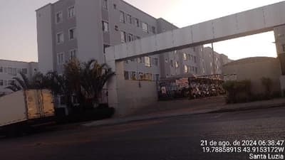 Apartamento em leilão em Santa Luzia - MG — Apartamento de 51.75m2, com 2 quartos, em SANTA LUZIA/MG.