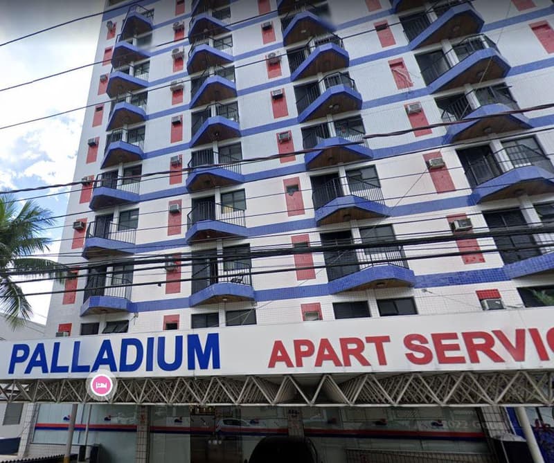 Foto 13 de 15: Apartamento em leilão em São Vicente - SP — Apartamento, A.T. 64m², Ed. Palladium, Centro