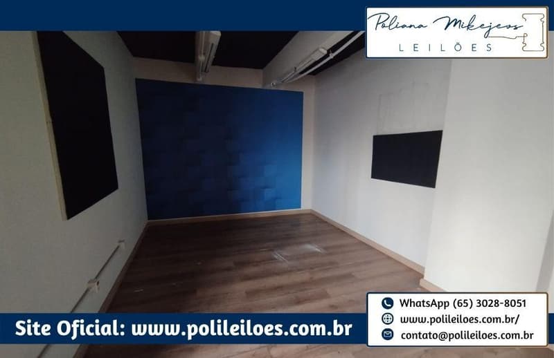 Foto 11 de 14: Comercial em leilão em Cuiabá - MT — Sala comercial em condomínio, nº 94, 54,00m², Centro, Cuiabá/MT